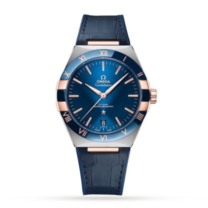 Omega Constellation Co-Axial Master Chronometer 41mm Mens Watch Blue O13123412103001