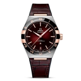 Omega Constellation Co-Axial Master Chronometer 41mm Mens Watch Red O13123412111001