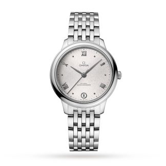 Omega De Ville Prestige Co-Axial Master Chronometer 34mm Ladies Watch Silver O43410342002001