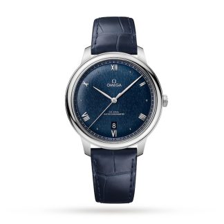 Omega De Ville Prestige Co-Axial Master Chronometer 40mm Mens Watch Blue O43413402003001