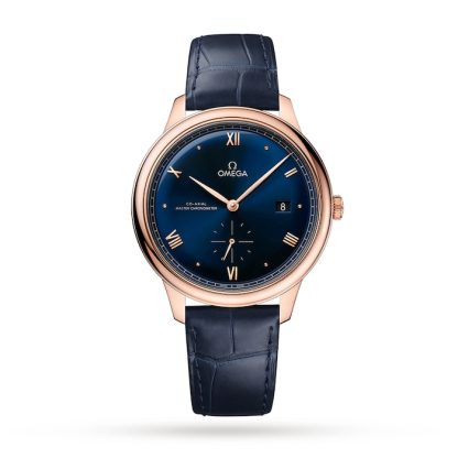 Omega De Ville Prestige Co-Axial Master Chronometer Small Seconds 41mm Mens Watch Blue O43453412003001