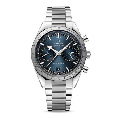 Omega Speedmaster 57 Co-Axial Master Chronometer Chronograph 40.5mm Mens Watch Blue O33210415103001