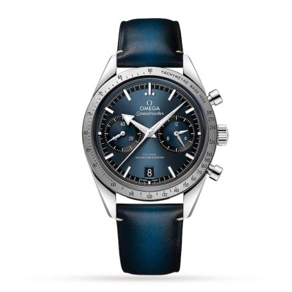 Omega Speedmaster 57 Co-Axial Master Chronometer Chronograph 40.5mm Mens Watch Blue O33212415103001