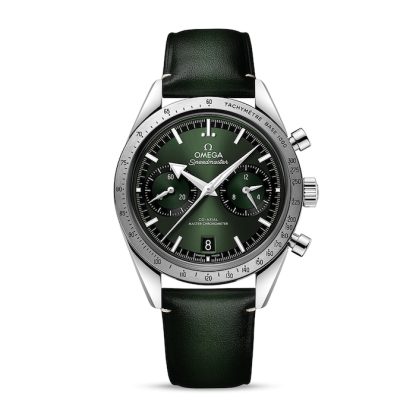 Omega Speedmaster 57 Co-Axial Master Chronometer Chronograph 40.5mm Mens Watch Green O33212415110001